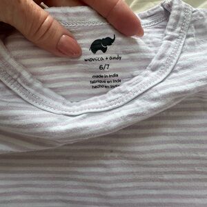 Monica + Andy Striped Cotton Tee 6